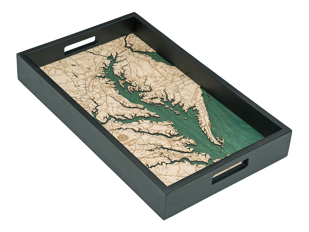 Chesapeake Bay Serving Tray 20" X 13"