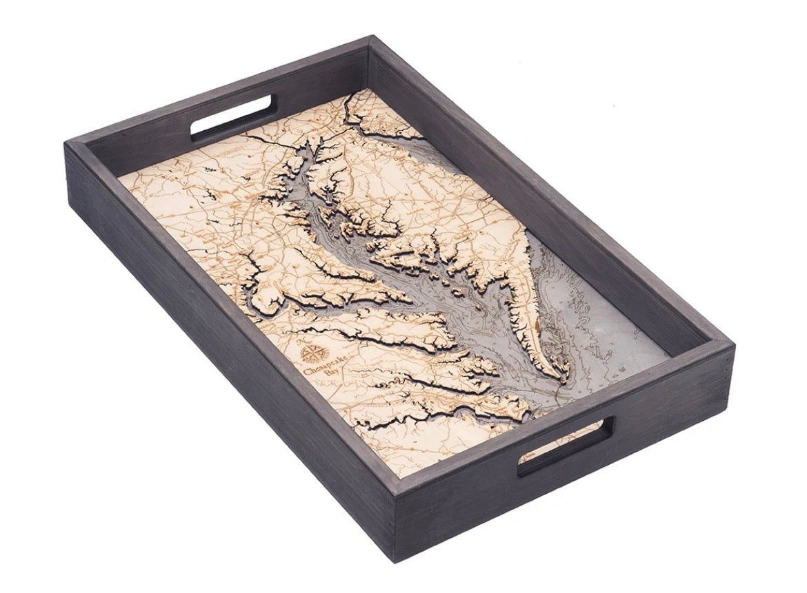 Chesapeake Bay Serving Tray 20" X 13"