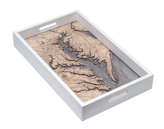 Chesapeake Bay Serving Tray 20" X 13"